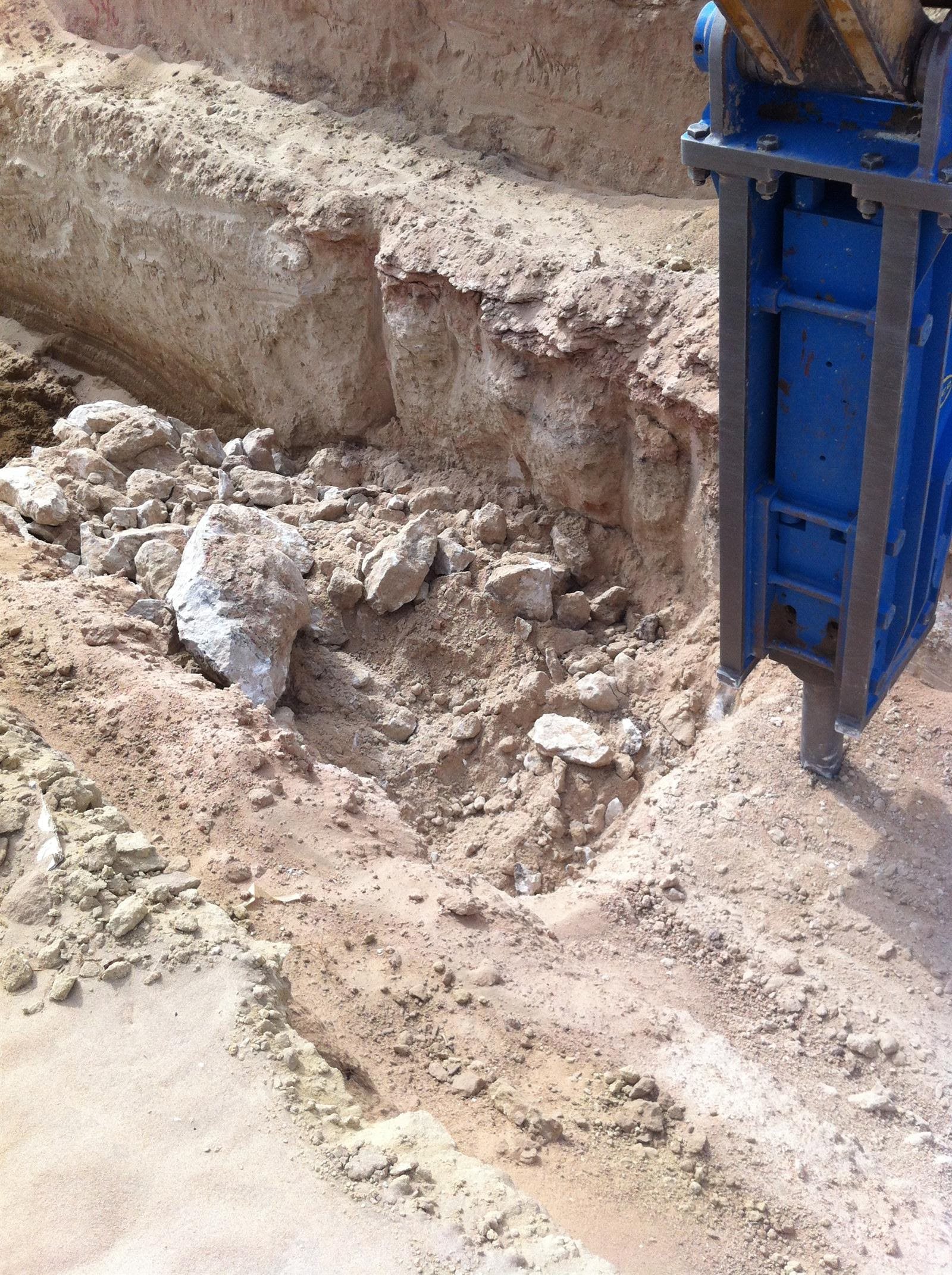 Heavy excavation